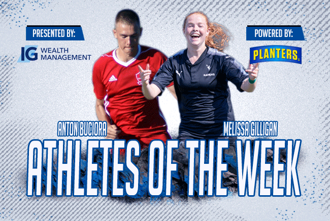 Gilligan, Buciora named IG Wealth Management Athletes of the Week, powered by Planters