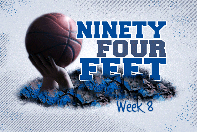 Ninety-Four Feet: Streaks good and bad come to an end this weekend