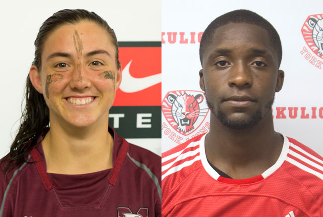 Nelles, Cox named OUA Athletes of the Week