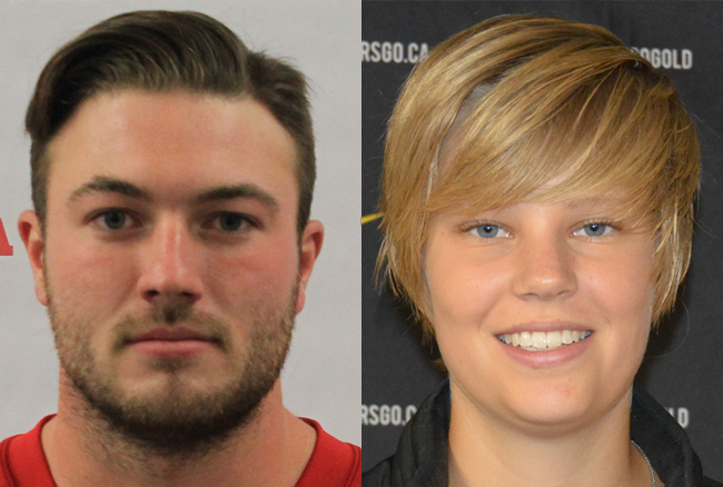 Sheppard, Sluys named Investors Group OUA Athletes of the Week