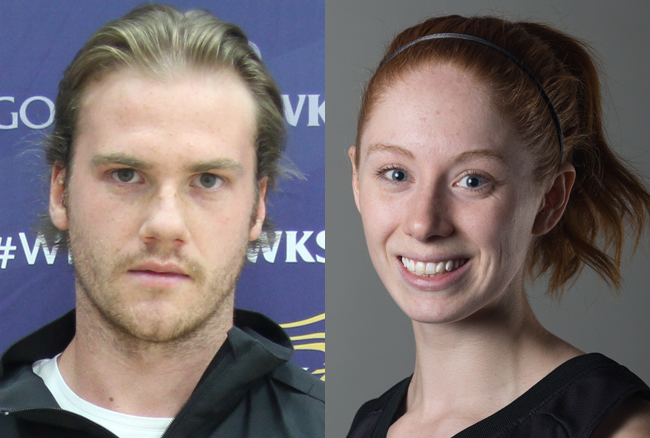 Fritsch, Traer named Investors Group OUA Athletes of the Week