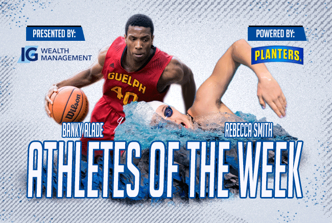 Smith, Alade named IG Wealth Management Athletes of the Week, powered by Planters