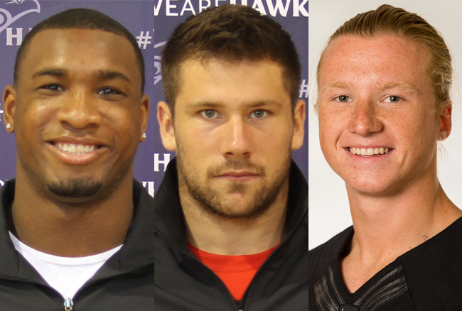 Campbell, Reusch and Domagala named OUA Football Players of the Week
