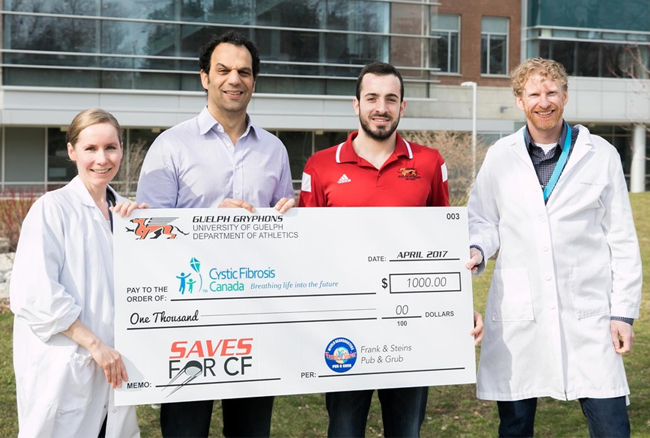 "Saves for CF" Raises $1,000 for Cystic Fibrosis Research