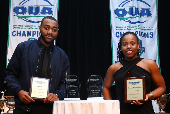 Best and Pingue-Giles named Athletes of the Year at 68th Annual Athletic Awards