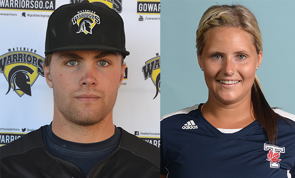 Evanyshyn and Clouthier named Pioneer Energy OUA athletes of the week