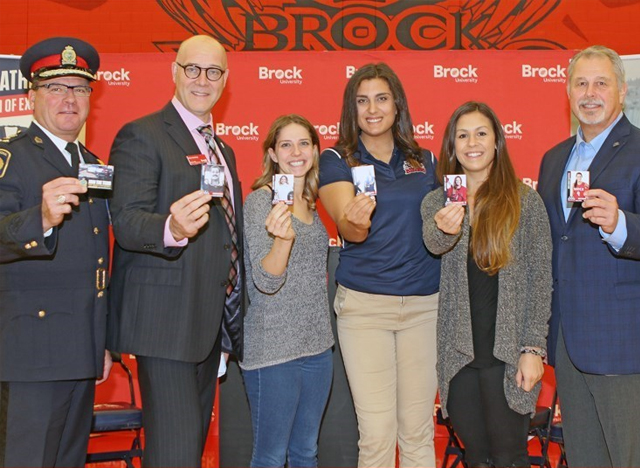 Brock Sports and Niagara Regional Police announce community trading card sets
