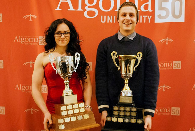 Doroodian and Clendinning Named Algoma Student-Athletes of the Year