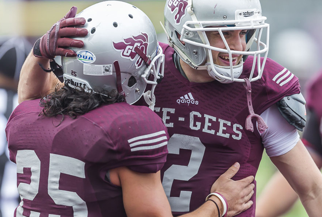 Gee-Gees bounce back, score big in win over visiting Lancers