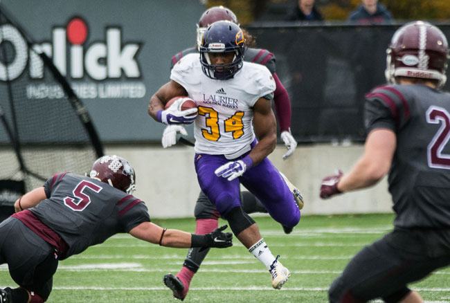 Laurier's Campbell named FRC-CIS football player of the week