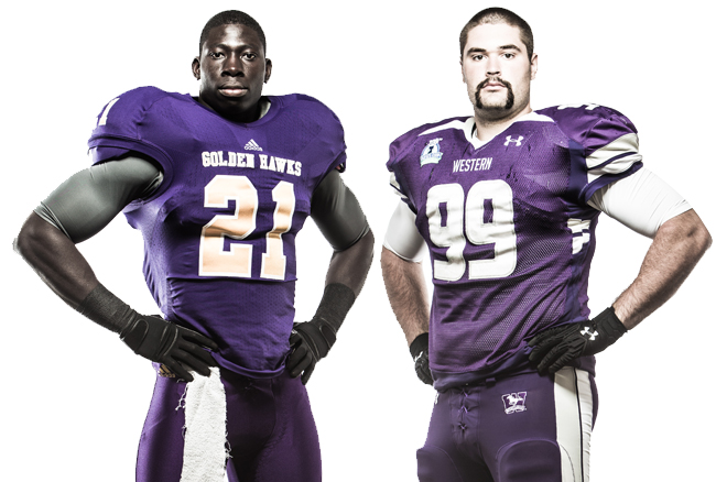 Golden Hawks' Ackie and Mustangs' Waud named honorary captains for 109th Yates Cup