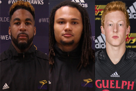 Gordon, Messam, and  Isenor Capture Week 3 OUA Football Player of the Week Honours