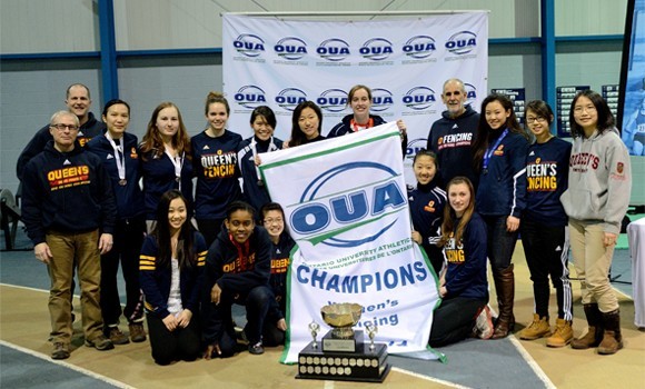 Queen's Gaels win OUA women's fencing championship