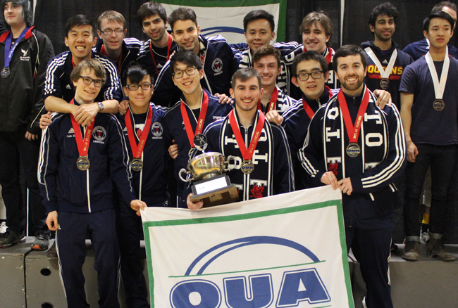 Toronto claims OUA men’s fencing championship