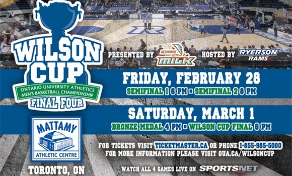 You're invited to the 2014 Wilson Cup Final Four Men's Basketball Championship