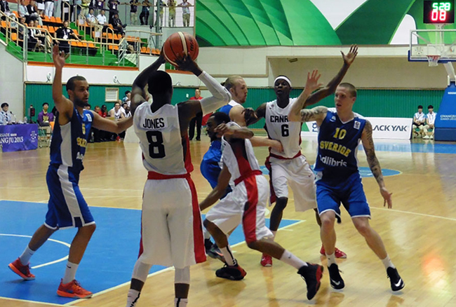 2015 Summer Universiade: Canada opens men’s basketball action with win over Sweden