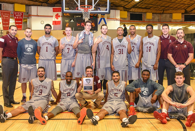Gee-Gees capture first Rod and Joan Shoveller Memorial Tournament championship