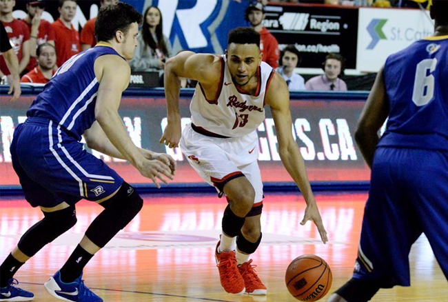 No. 6 Brock knocks off No. 4 Ryerson 74-65 in the OUA.tv Marquee Matchup