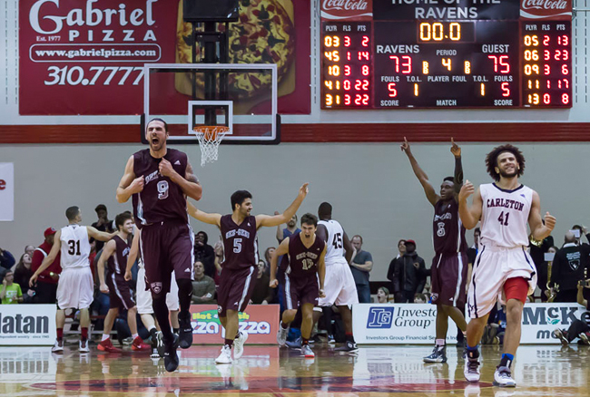 No. 1 ranked Ravens and No. 2 Gee-Gees clash Tuesday night in Bytown Battle