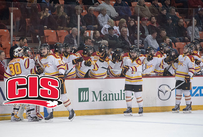 Gryphons skate to CIS University Cup semi-final berth