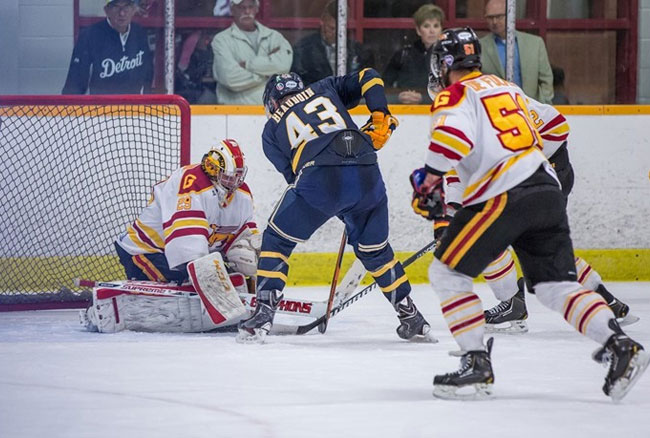 M-HOCKEY PLAYOFF ROUNDUP: Gryphons take OUA West Final series opener versus top seeded Lancers