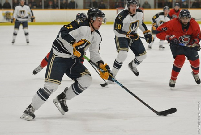 M-HOCKEY PLAYOFF ROUNDUP: Lancers sneak past Brock 4-3 in OT to advance to OUA West semis