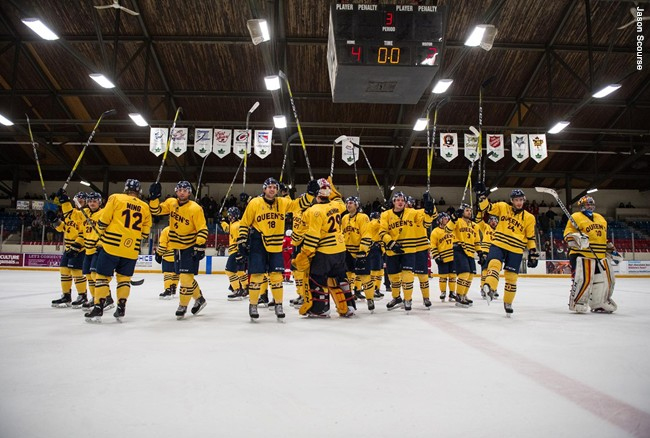Gaels beat Redmen 4-2 to advance to Queen's Cup for the firs time since 1981
