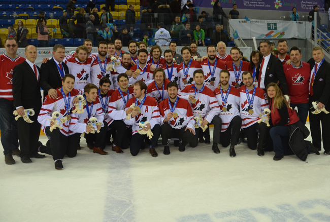 Canada claims bronze in Almaty, 15th medal in 16 FISU tournaments