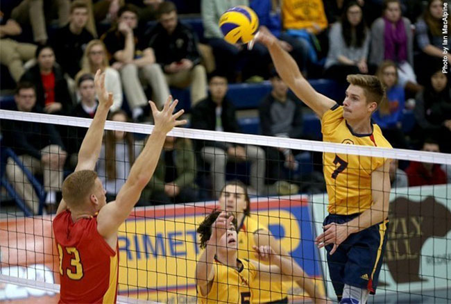 M-VOLLEYBALL ROUNDUP: Gaels upset no. 8 Gryphons in straight sets