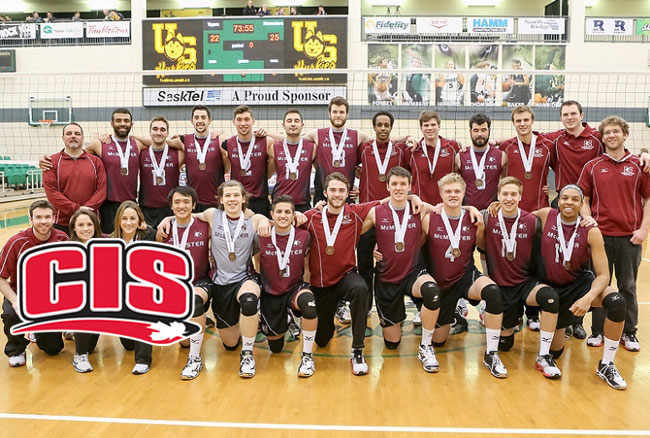 Marauders repeat as bronze medalists at CIS men’s volleyball championship