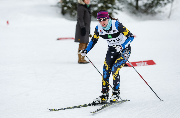 Thunderwolves win team relay events on Day 2 of OUA Nordic Skiing Championship