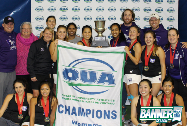 Western Mustangs sweep OUA Tennis Championships