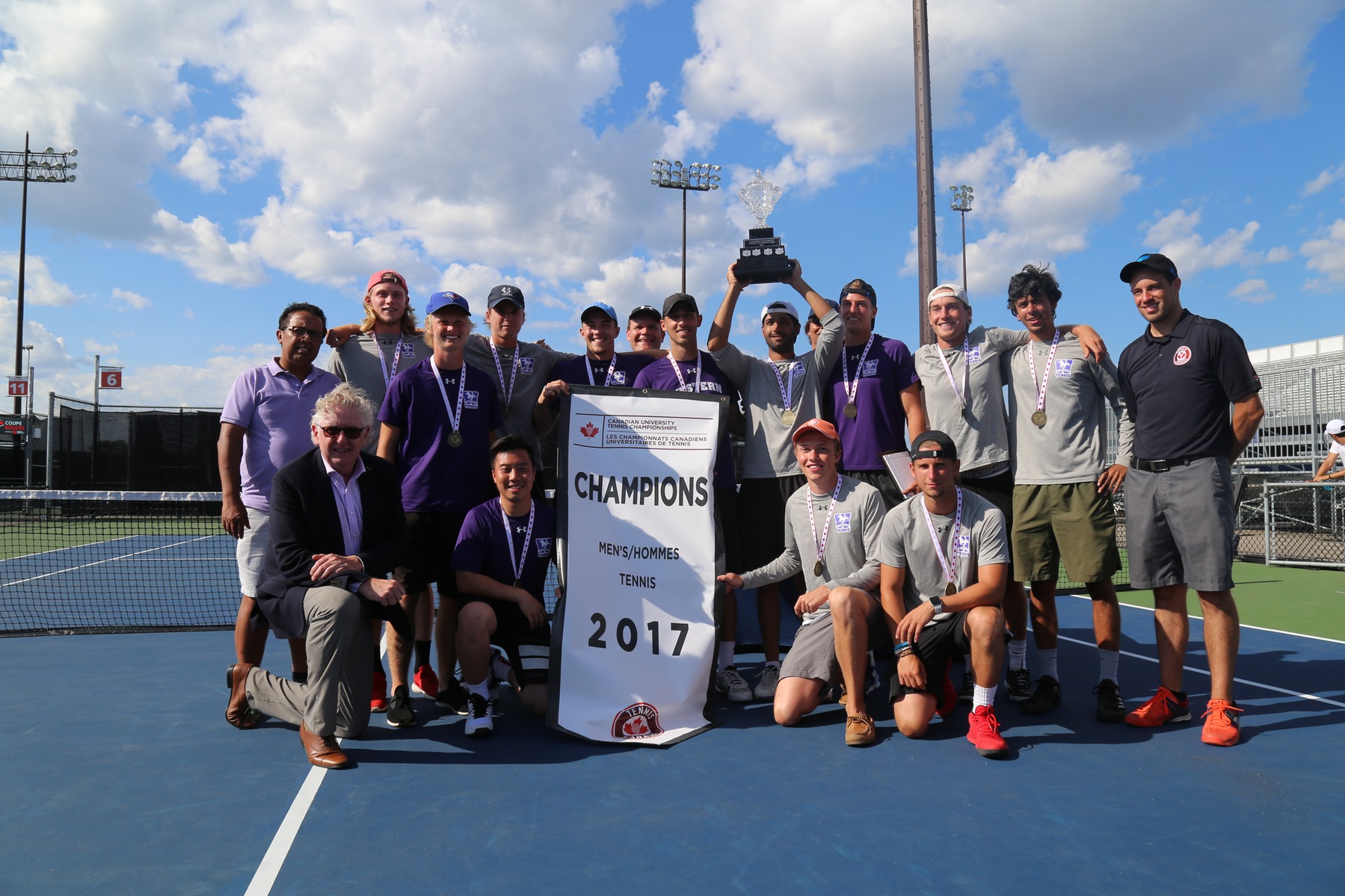 Western Mustangs Men's Team Wins Gold, Women's Team Takes Bronze At Canadian University Tennis Championships