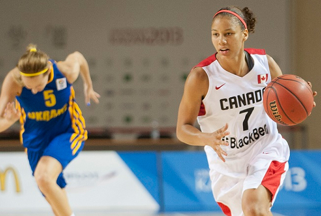 Windsor's Williams highlights Canadian women’s basketball roster for 2015 Summer Universiade