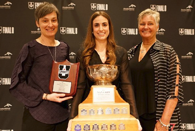 McMaster’s Danielle Boiago named U SPORTS Player of the Year