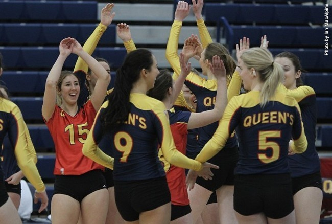 AROUND OUA: Gaels make short work of Trent in straight sets win