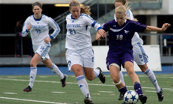 CIS women??s soccer championship: Carabins edge Mustangs, advance to semifinals