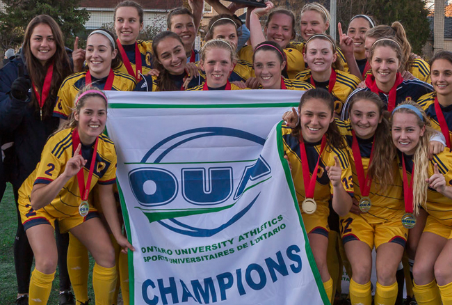 Gaels out to defend OUA title as women's soccer returns to the pitch August 26