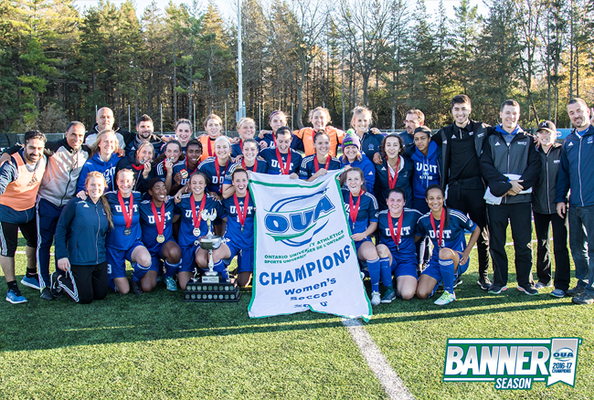 UOIT women’s soccer wins first OUA championship in school history