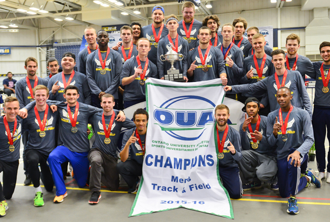 Windsor men, Guelph women golden at OUA Track and Field Championships