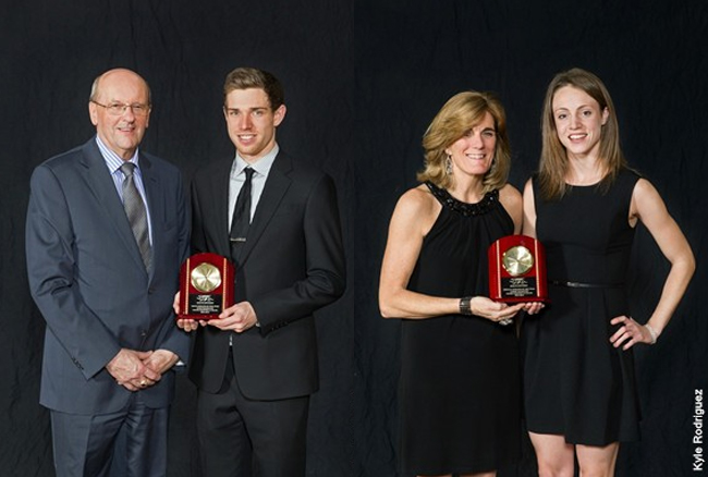 Proudfoot & Thompson Named Gryphons Athletes of the Year