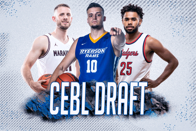 Inaugural CEBL draft features seven OUA athletes selected in U SPORTS Rising Stars rounds