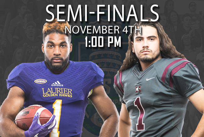 Laurier, McMaster set for semifinal rematch after 2016 clash