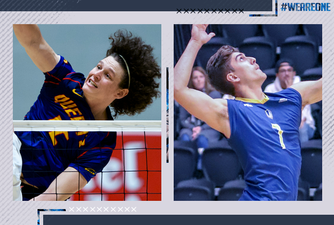 Veteran pair of electrifying outside hitters heralded among OUA award recipients