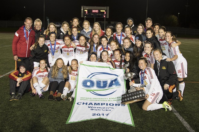 Guelph beats Western in penalty kicks to win first OUA women’s soccer championship
