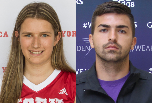Per, Brudiu named OUA Athletes of the Week