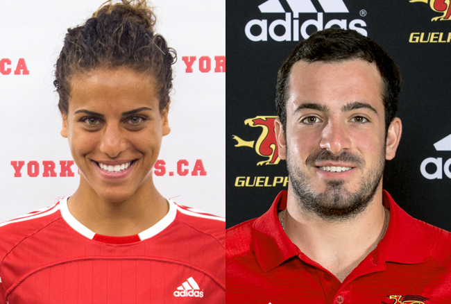 Ghoneim, D'Agostini named OUA Athletes of the Week