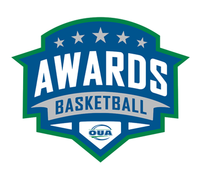 OUA Basketball Awards logo on a white background
