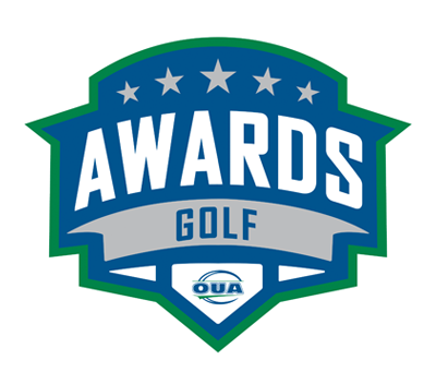 OUA Golf Awards logo on a white background