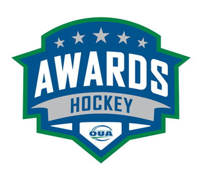 OUA Hockey Awards logo on a white background